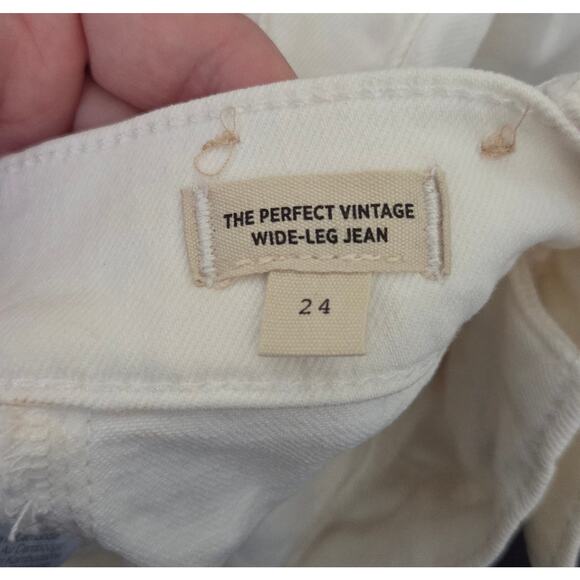 NWT Madewell The Emmett Patch Pocket Wide Leg Jeans Size 24 Retail $138 - Picture 7 of 8